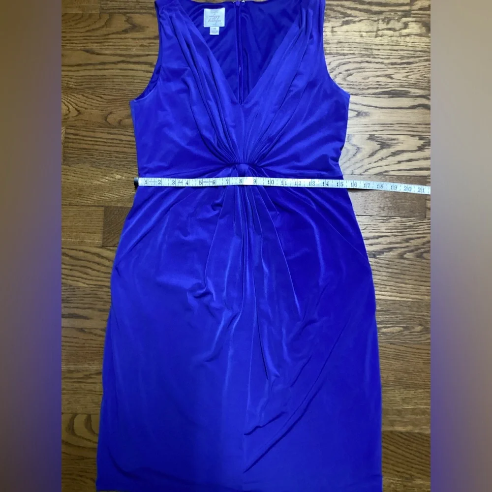 Suzi Chin for Maggy Boutique Party Dress Size 10 Royal Blue